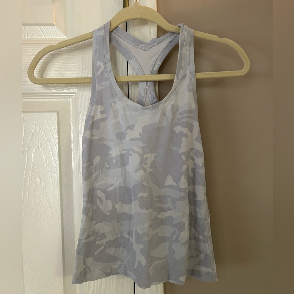 Lululemon Cool Racerback Tank camo